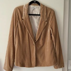 Suede Tan Blazer